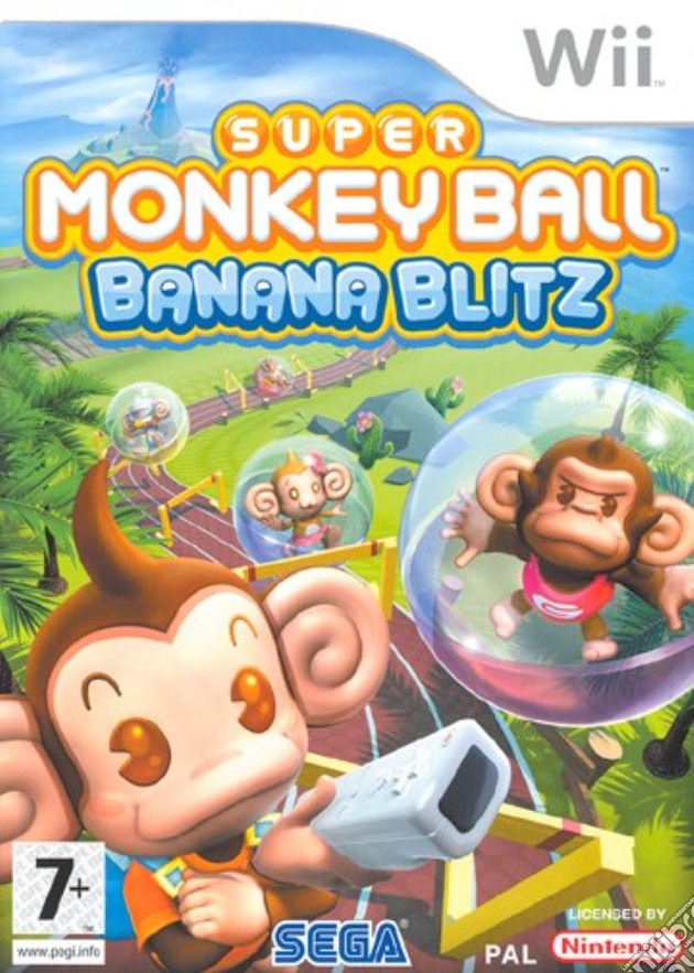 Super Monkey Ball Banana Blitz videogame di WII