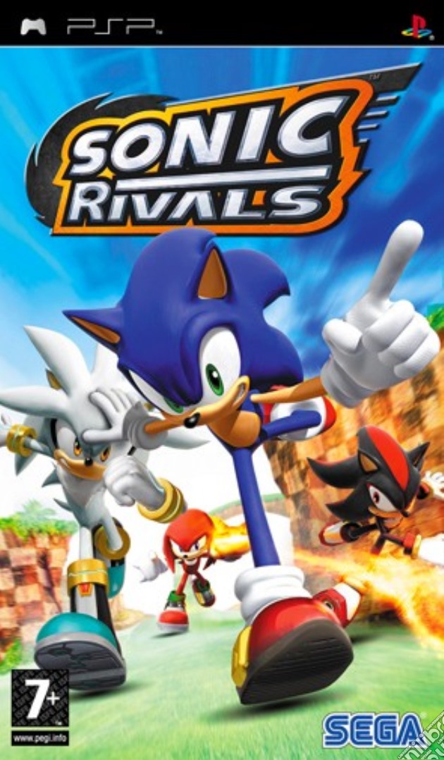 Sonic Rivals videogame di PSP