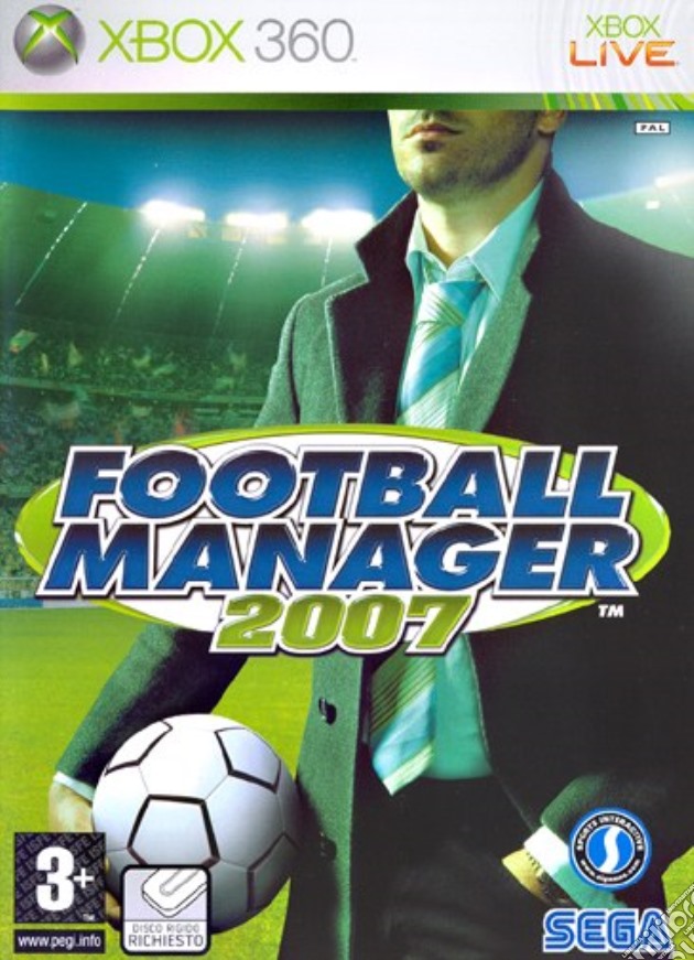 Football Manager 2007 videogame di X360