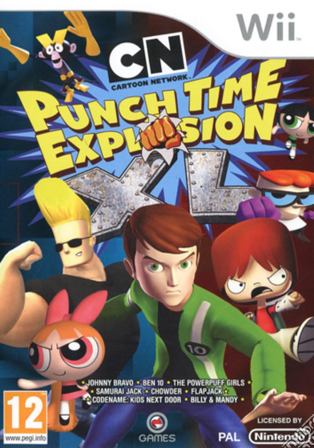 Punch Time Explosion XL videogame di WII