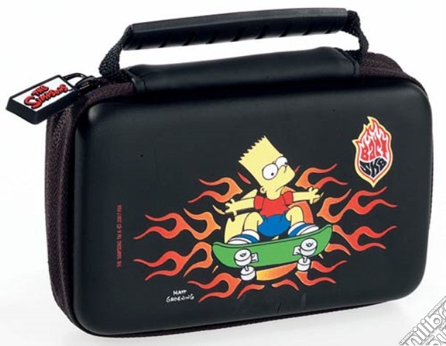 NDS Lite Carry Case The Simpsons Bart videogame di NDS