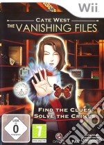CATE WEST - THE VANISHING FILES