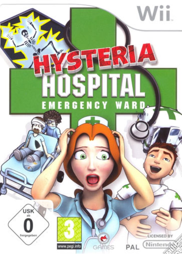 Hysteria Hospital videogame di WII
