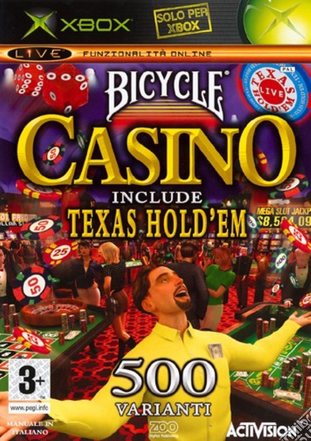 Bicycle Casino videogame di XBOX