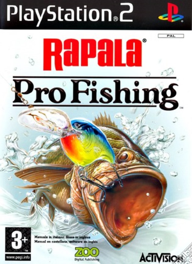 Rapala Pro Fishing videogame di PS2