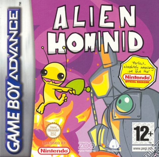 Alien Hominid videogame di GBA