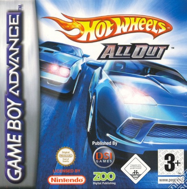 Hot Wheels All Out videogame di GBA