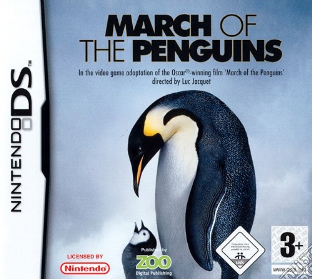 La Marcia dei Pinguini videogame di NDS