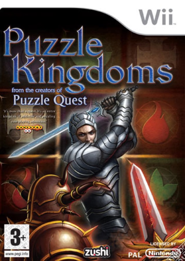 Puzzle Kingdoms videogame di WII