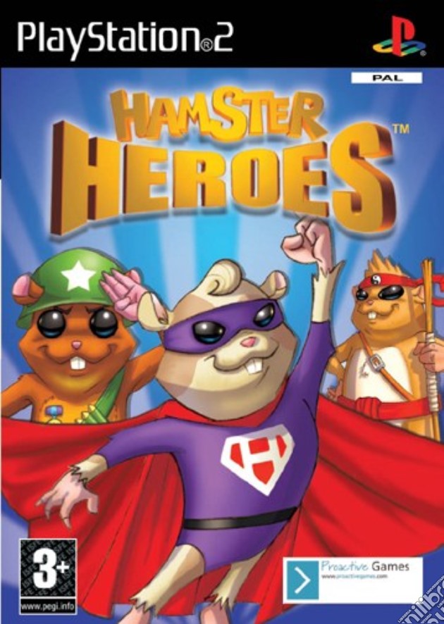 Hamster Heroes videogame di PS2