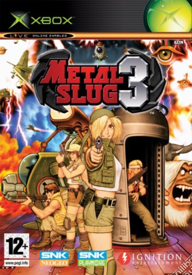 Metal Slug 3 videogame di XBOX