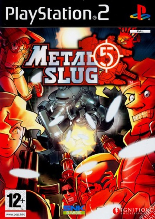 Metal Slug 5 videogame di PS2