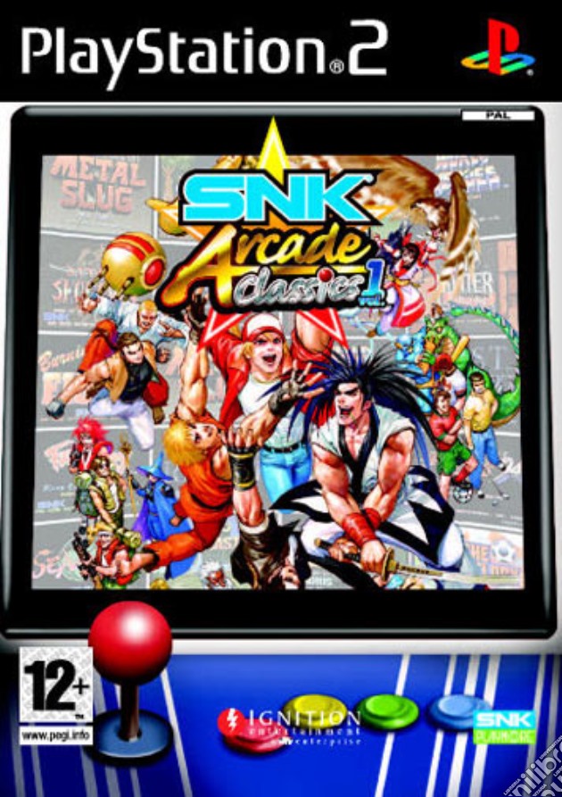 SNK Arcade Classic videogame di PS2