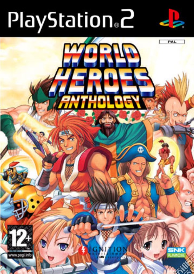 World Heroes Anthology videogame di PS2