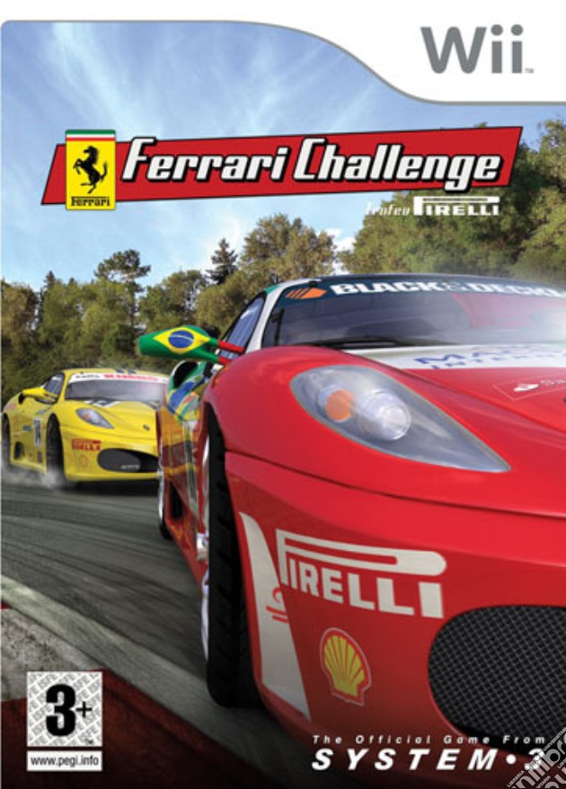 Ferrari Challenge Trofeo Pirelli videogame di WII