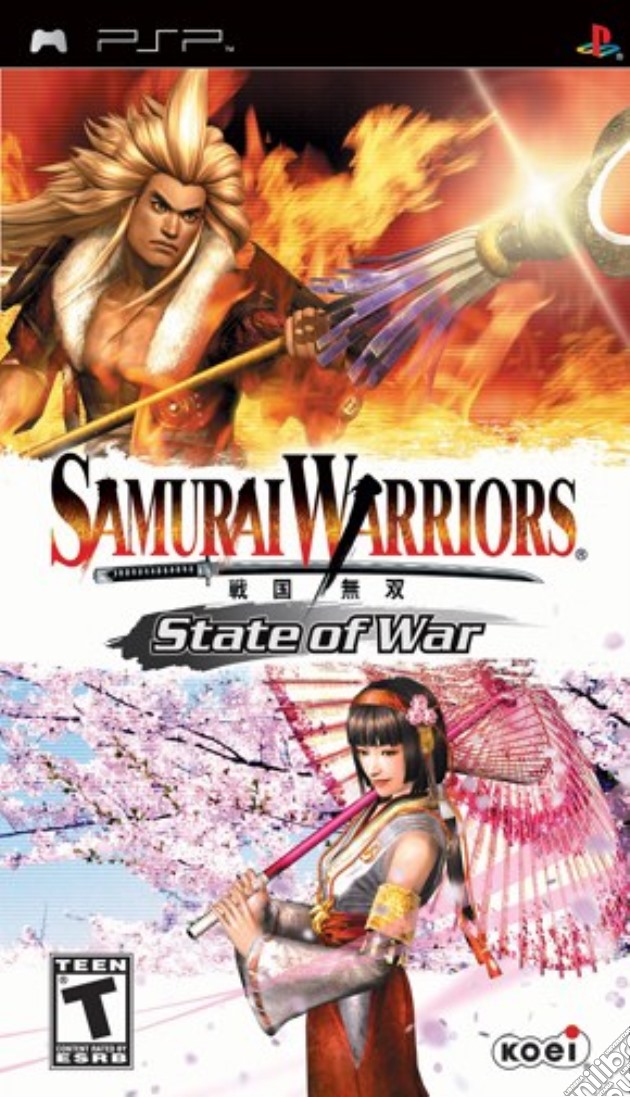 Samurai Warriors videogame di PSP