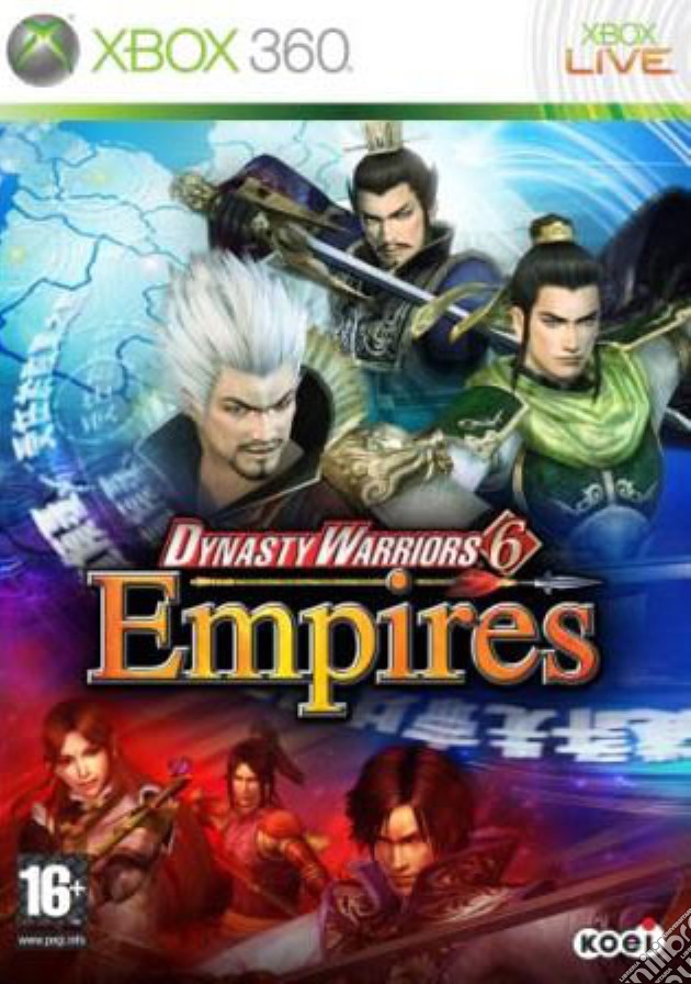 Dynasty Warriors 6 Empires videogame di X360