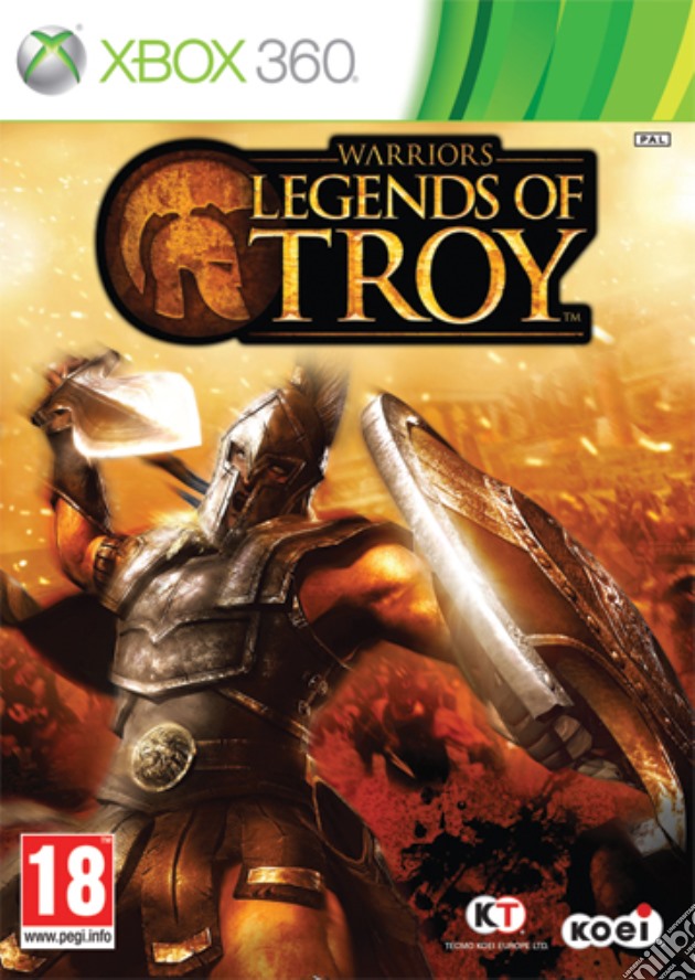 Warriors: Legends of Troy videogame di X360