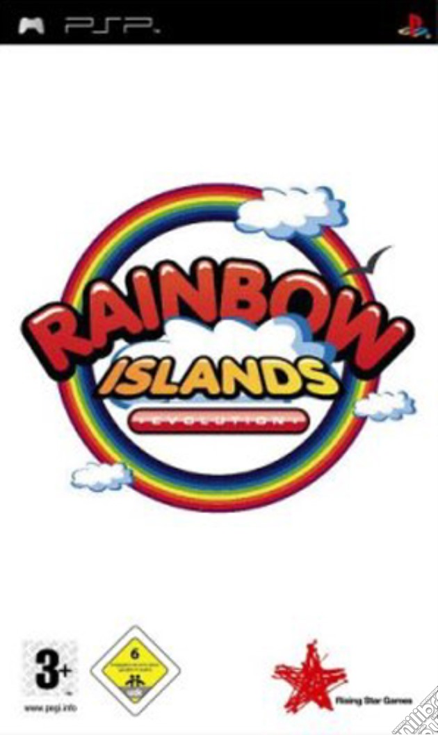 Rainbow Island Evolution videogame di PSP
