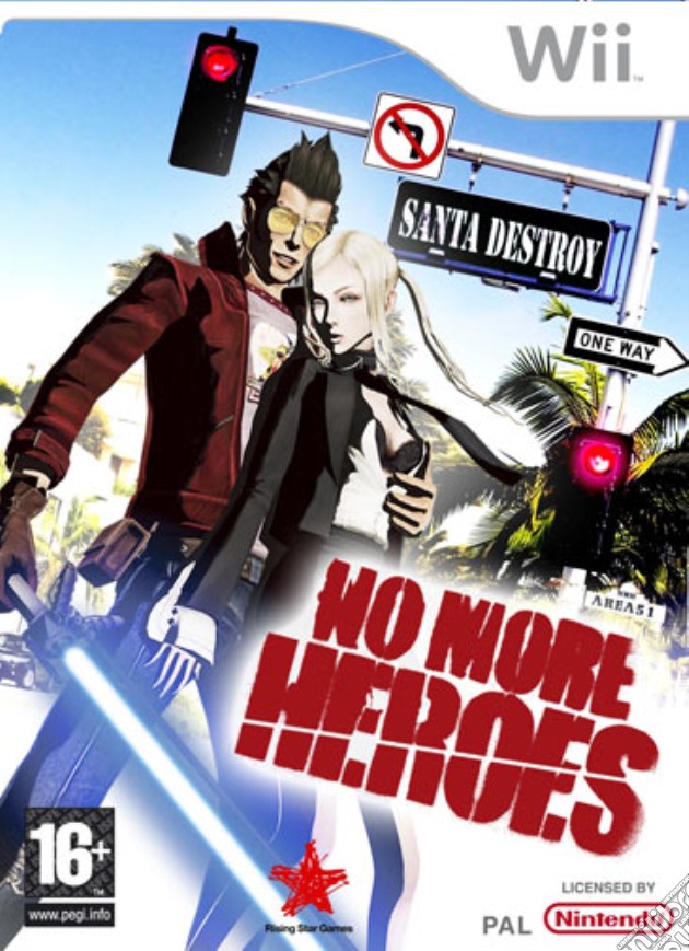 No More Heroes videogame di WII