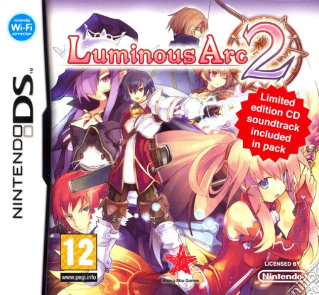 Luminous Arc 2 UK videogame di NDS