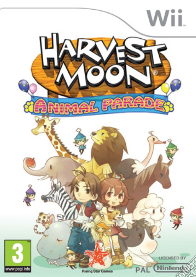 Harvest Moon Animal Parade videogame di WII