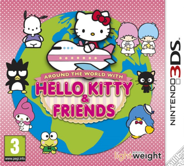 Around the world with Hello Kitty videogame di 3DS