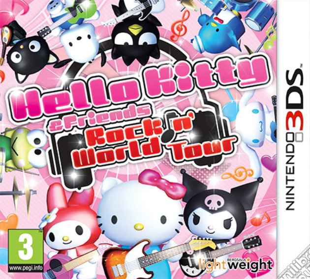 Hello Kitty & Friends:Rock'n World Tour videogame di 3DS