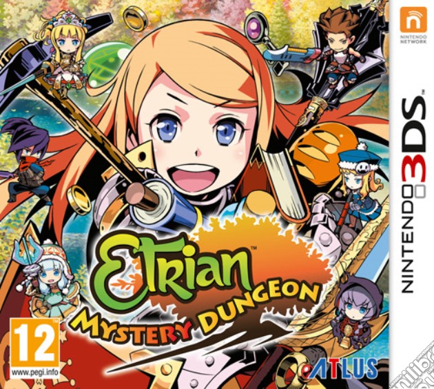 Etrian Mystery Dungeon videogame di 3DS