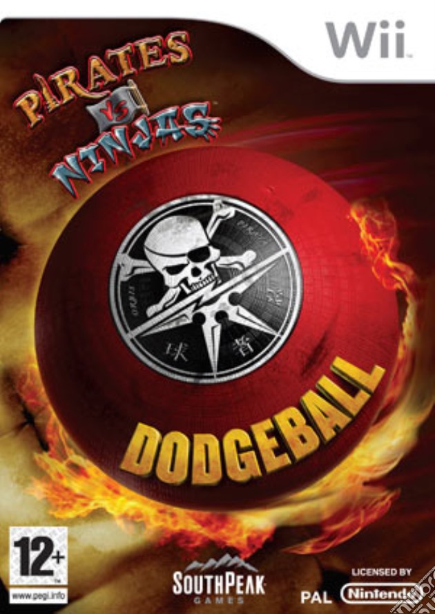 Pirates VS Ninjas Dodgeball videogame di WII