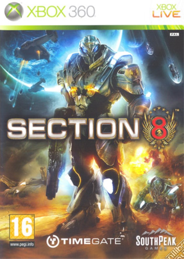 Section 8 videogame di X360