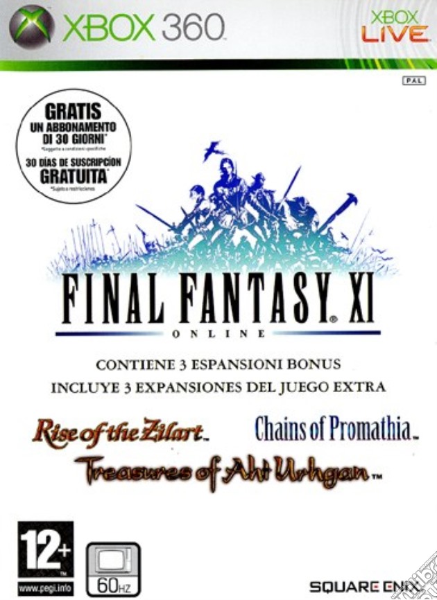 Final Fantasy XI videogame di X360