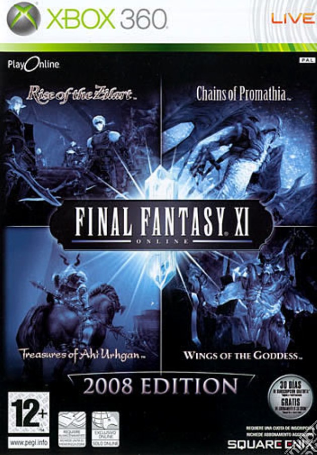 Final Fantasy XI + Wings Of The Goddess videogame di X360