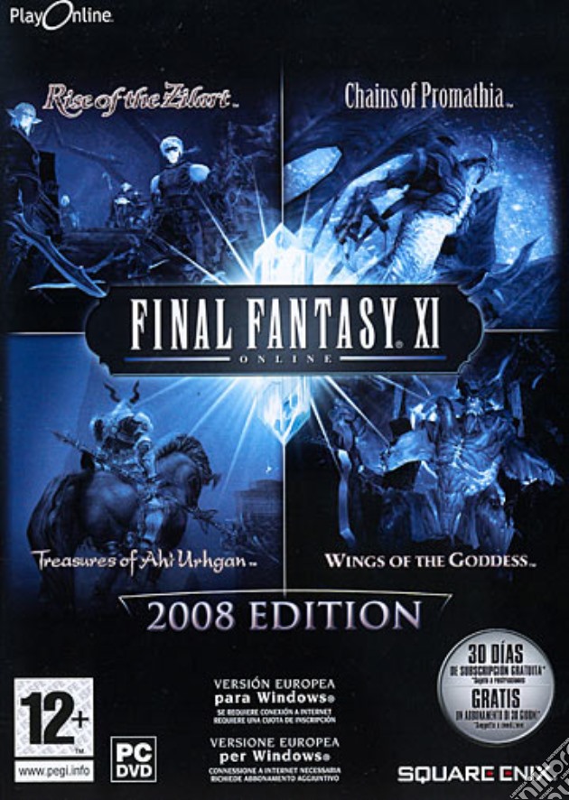 Final Fantasy XI + Wings Of The Goddess videogame di PC