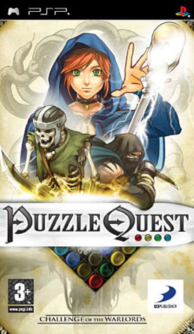 Puzzle Quest: Challenge Of The Warlords videogame di PSP
