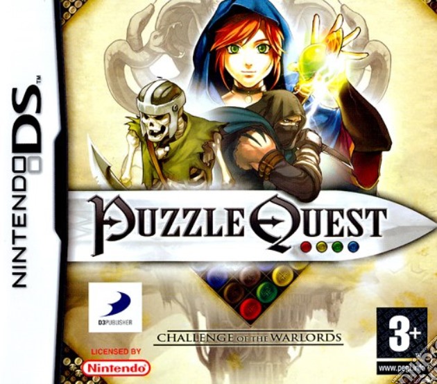 Puzzle Quest: Challenge of the Warlords videogame di NDS