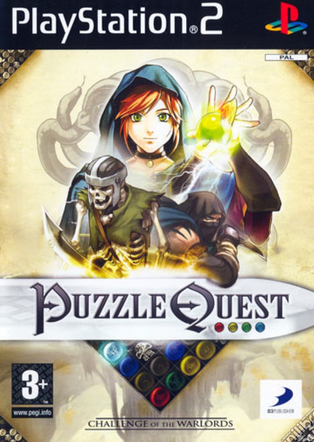 Puzzle Quest: Challenge Of The Warlords videogame di PS2