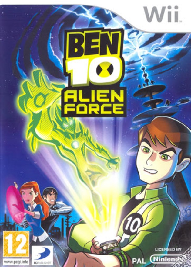 Ben 10 Alien Force videogame di WII