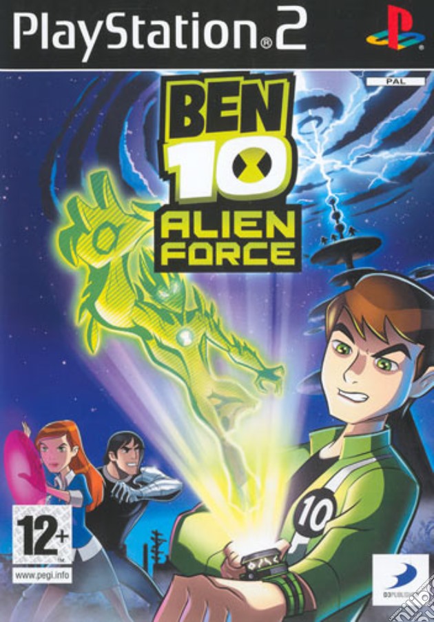 Ben 10 Alien Force UK videogame di PS2