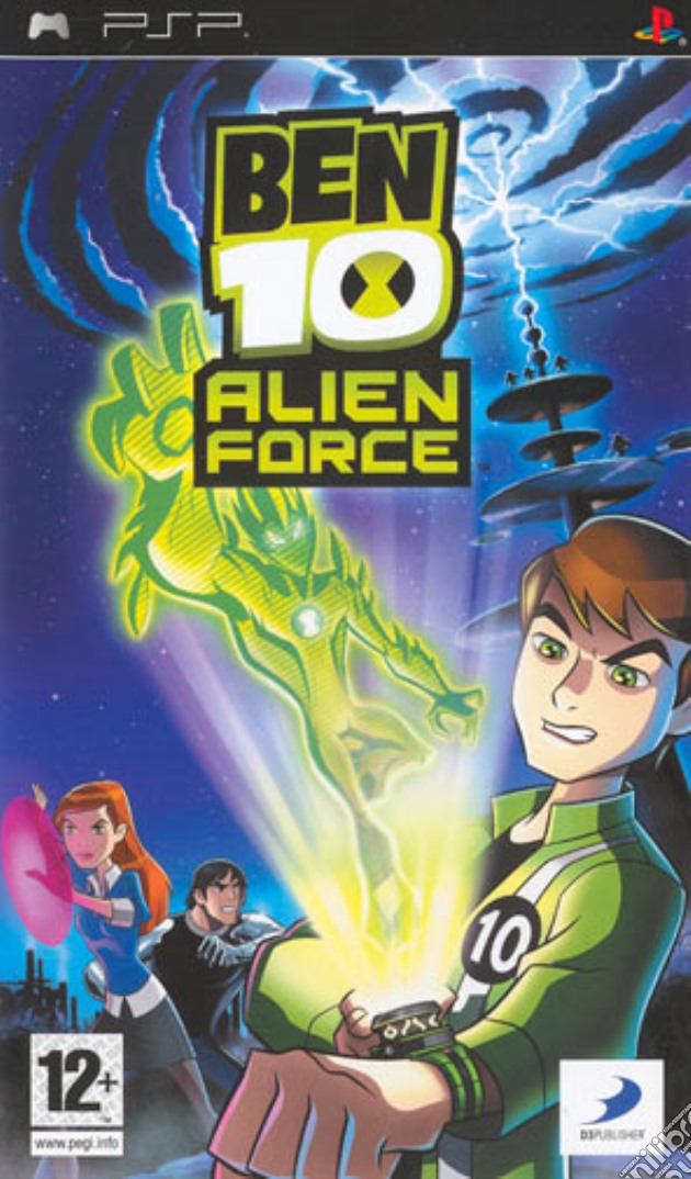 Ben 10 Alien Force UK videogame di PSP