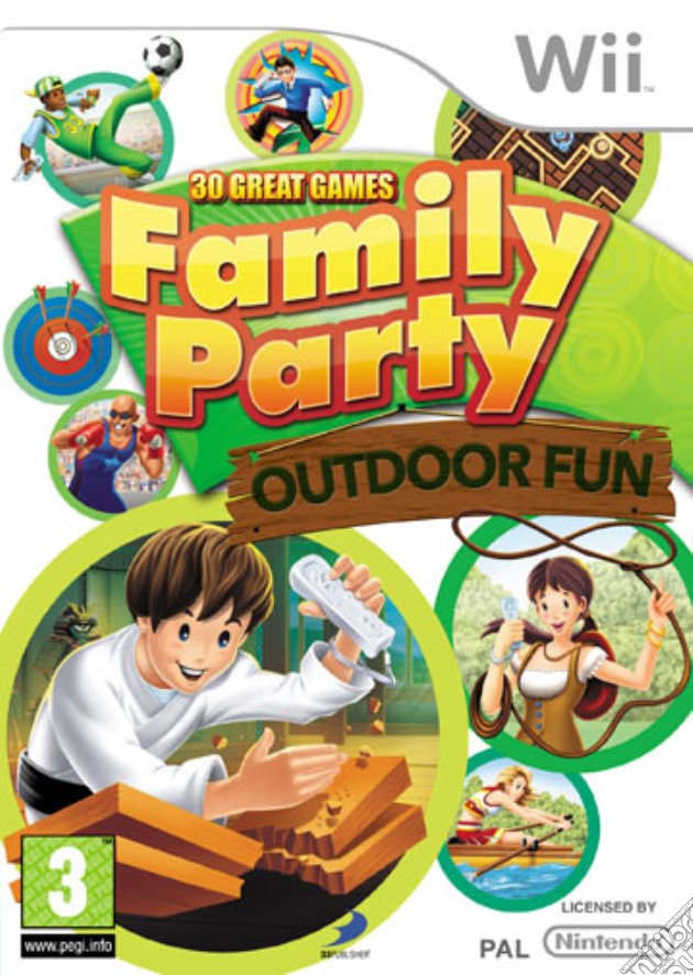 Family Party Outdoor Fun videogame di WII