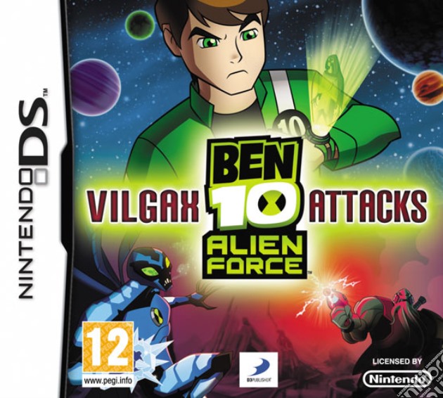 Ben 10 Alien Force: Vilgax Attacks videogame di NDS