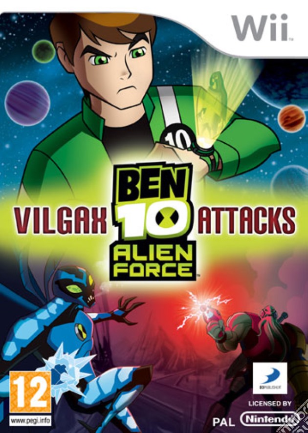 Ben 10 Alien Force: Vilgax Attacks Ita videogame di WII