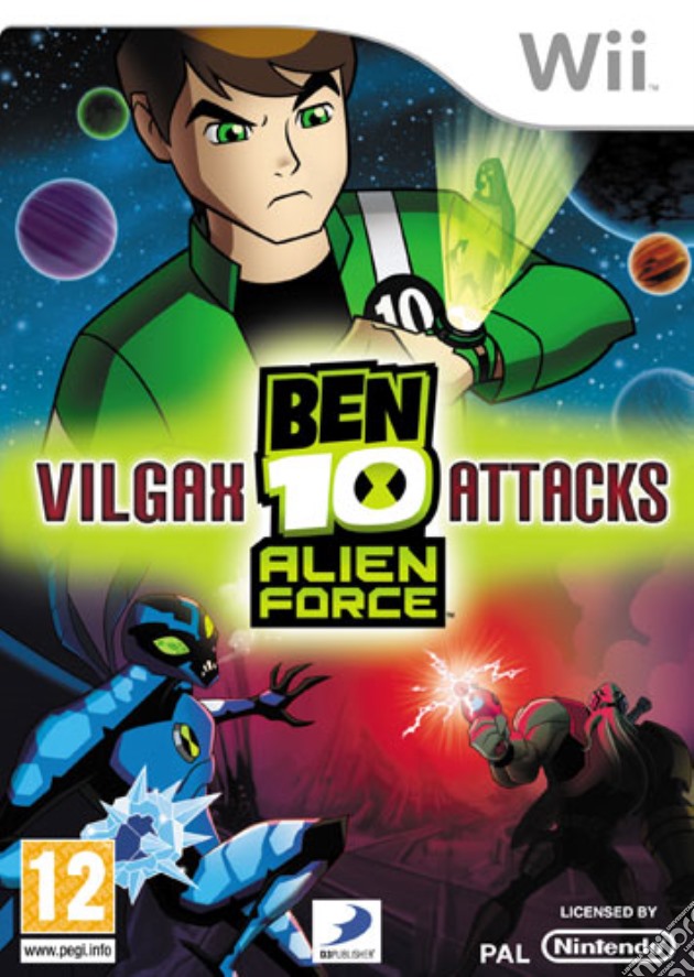 Ben 10 Alien Force: Vilgax Attacks videogame di WII