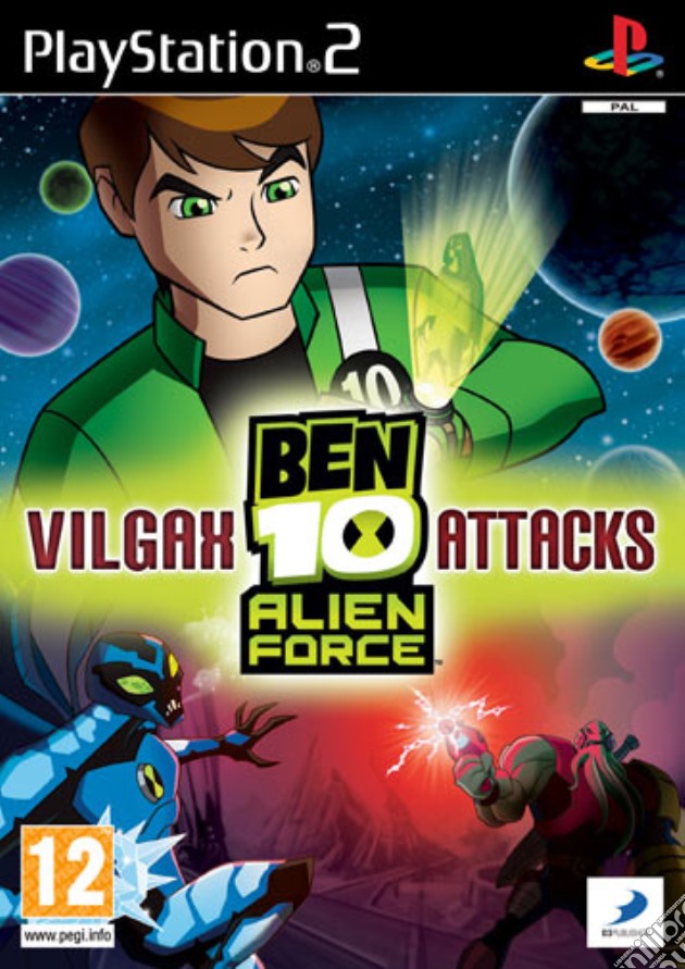 Ben 10 Alien Force: Vilgax Attacks Ita videogame di PS2
