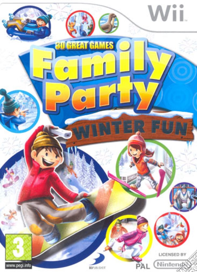 Family Party Winter Fun videogame di WII