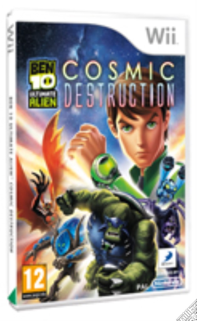 Ben 10 Ultimate Alien Cosmic Destruction videogame di WII