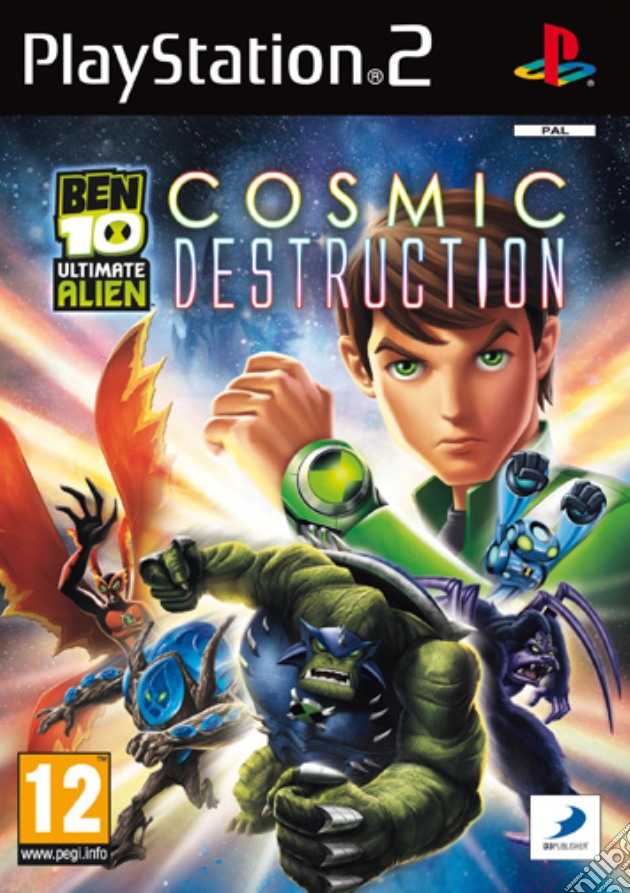 Ben 10 Ultimate Alien Cosmic Destr ITA videogame di PS2