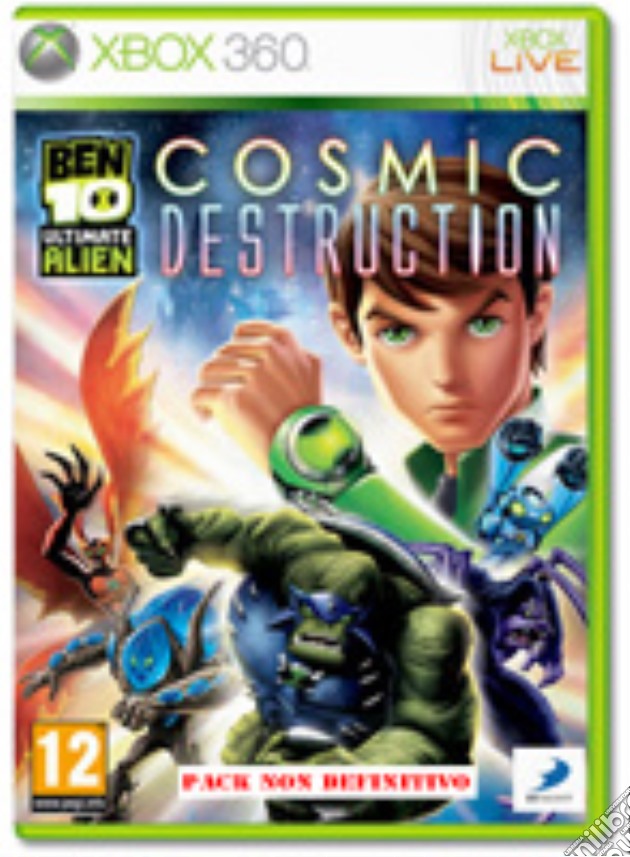 Ben 10 Ultimate Alien Cosmic Destruction videogame di X360