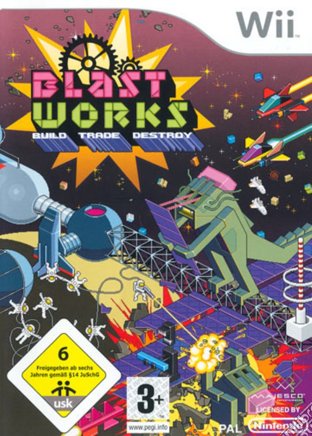 Blast Works videogame di WII